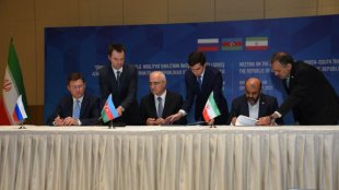 Azərbaycan, Rusiya və İran birgə bəyannamə imzaladı