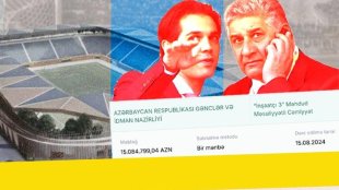 Gəncə şəhər stadionunun tikintisi mərhum nazirin oğlunun iş ortağına tapşırılıb