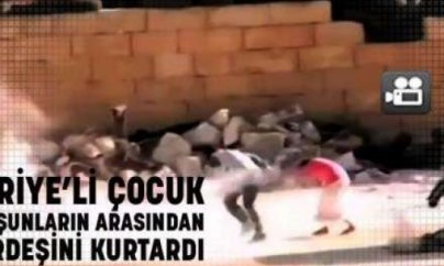 Qardaş bacısını Əsədin əsgərlərindən belə xilas etdi -   VİDEO