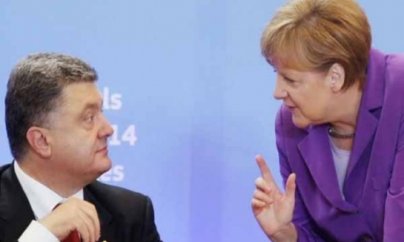 Ukrayna prezidenti ilə Almaniya kansleri arasında   görüş keçirilib