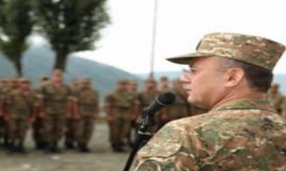 Ermənistan müdafiə naziri Azərbaycanla sərhədə gəldi