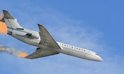 Rusiya təyyarəsi belə partladıldı - FOTO-VİDEO