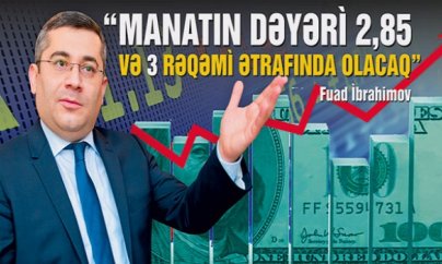“Dollar 3 manat olacaq”