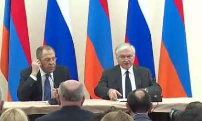 Lavrov və Nalbandyan mətbuat konfransı keçirir (CANLI)