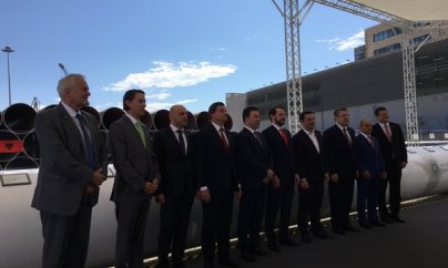 TAP-ın tikintisinə rəsmən başlanıldı