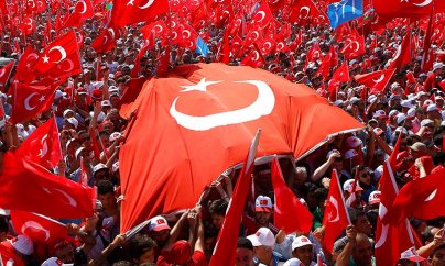 İstanbulda milyonlarla insanın iştirakı ilə mitinq keçirilir - VİDEO 