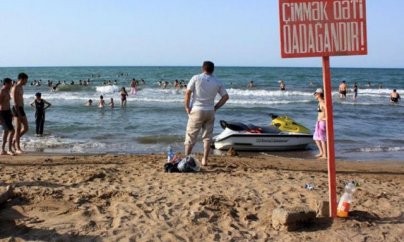 ''Həmin çimərliklərdə dəniz suyundan istifadə etmək olmaz''