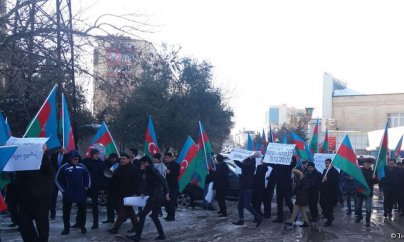 Meriya Müsavatın piketinə icazə vermədi