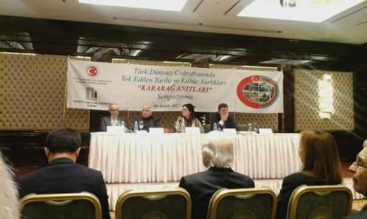 Elman Fəttah Türkiyədə Qarabağla bağlı konfransda çıxış etdi - FOTOLAR