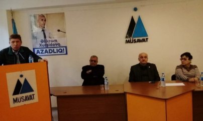 Müsavatda soyqırımı qurbanları ilə bağlı toplantı