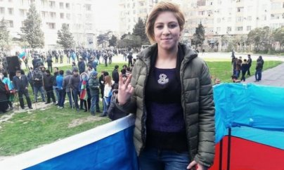 Müxalif xanım fəal açıqlama yaydı