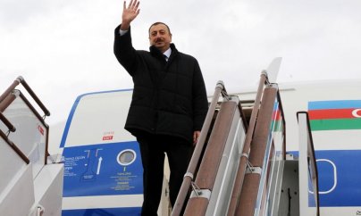 Azərbaycan prezidenti Türkiyəyə gedib
