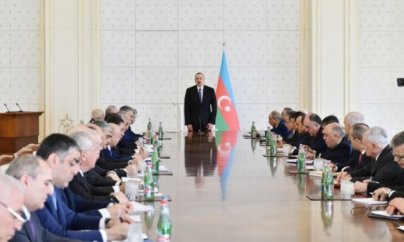 İlham Əliyev Nazirlər Kabinetinin iclasını keçirdi