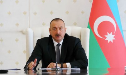 İlham Əliyev Sumqayıta getdi