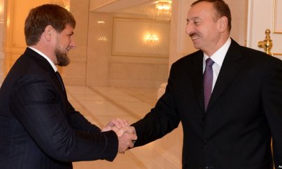 İlham Əliyev Ramzan Kadırovla görüşüb