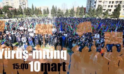 Müsavatın yürüş-mitinqinə icazə verilmədi