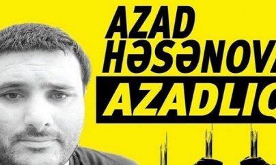 Azad Həsənovun xanımı səfirliklərə müraciət etdi