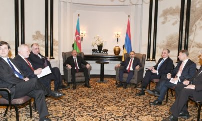 Əliyevlə Paşinyanın görüşü mətbuata açıqlama verilmədən başa çatıb