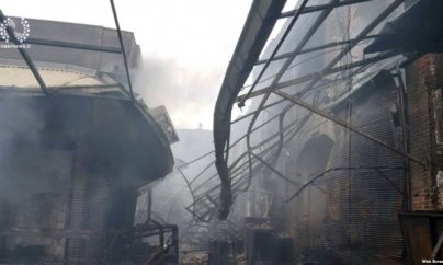 Təbriz Bazarında yanğın baş verib