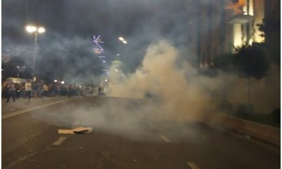 Tbilisidə nümayişçilərə zorakılığa görə polislər işdən azad edilib