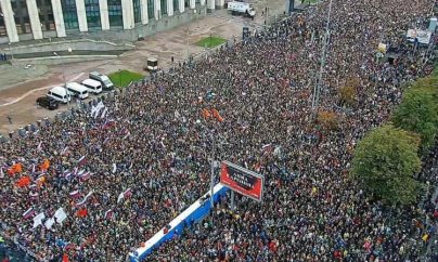 Rusiya 17 avqustda üçüncü böyük mitinqə hazırlaşır