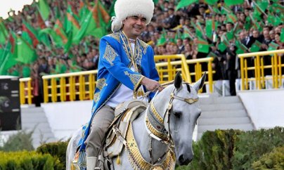 ''Öldü'' xəbəri yayılan Türkmənbaşı konfransda çıxış edib