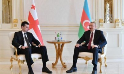 İlham Əliyev Gürcüstanın Baş nazirini qəbul edib
