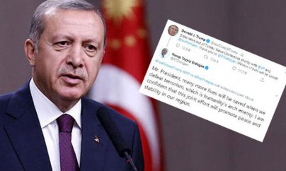 Ərdoğan Trampın tvitinə cavab verdi: 
