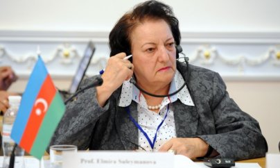 Elmira Süleymanova da AMEA-ya getdi