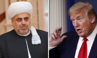 Allahşükür Paşazadə Trampı İrana qoyulan sanksiyaları götürməyə çağırıb