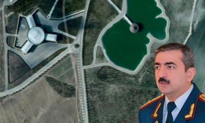 General-polkovnikin 165 hektarlıq bağ evi - FOTO