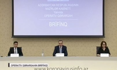 Operativ Qərargah brifinq keçirir (CANLI YAYIM)
