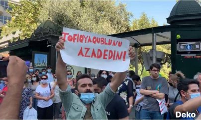 ASİ Tofiq Yaqubluya görə Bakıda aksiya keçirdi - YENİLƏNİB