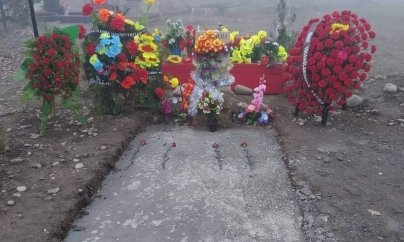 Jurnalist: Qusarda şəhidin məzarı 3 aydır təmir olunmur  - FOTO