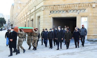 DİN: Daxili Qoşunların Vətən müharibəsində yaralanan hərbçisi şəhid olub