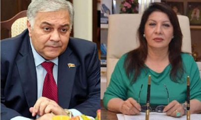 Oqtay Əsədovun xanımının 