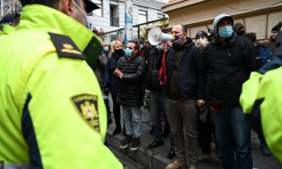 Tbilisidə polis və müxalifətçilər arasında qarşıdurma: saxlanılanlar var