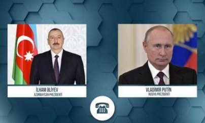 Putin İlham Əliyevlə də danışdı
