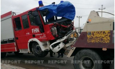 FHN-nin yanğınsöndürənləri qəzaya düşüblər