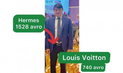 Fuad Muradovun 1528 avroluq kəməri və 740 avroluq ayaqqabısı