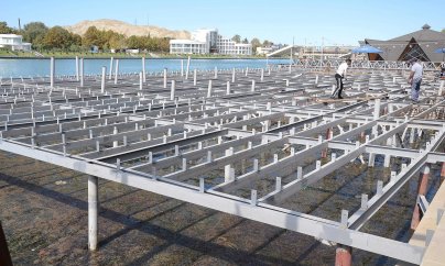 Mingəçevirlilər restoranların çayın içərisində tikilməsinə etiraz edir