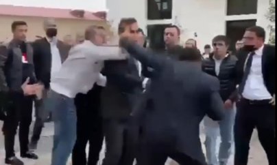 Şagirdlərin gözü önündə baş verən dava ilə bağlı məktəbdən açıqlama