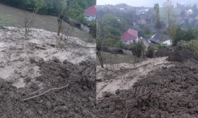 Aramsız yağış Lerikdə torpaq sürüşməsinə səbəb olub