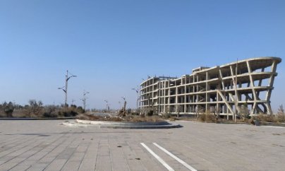 “Xəzər adaları”ndan geriyə qalanlar - inək təzəkləri və yarımçıq tikililər...