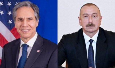 Əliyev və Blinken Cənubi Qafqaz və Ukraynanı müzakirə ediblər