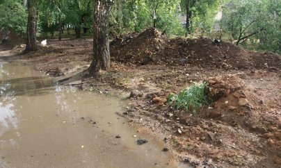 Azərbaycanda çay məcrasında çıxdı: kəndlər təhlükə ilə üz-üzə