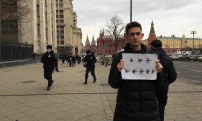 Rusiyada etirazçılar 