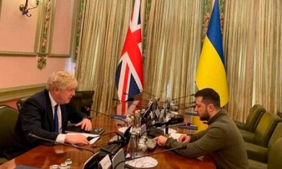 Boris Conson Kiyevə gəldi: 