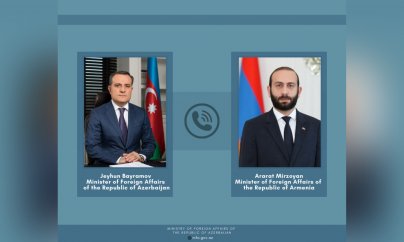 Bayramovla Mirzoyan sülh sazişini müzakirə etdi
