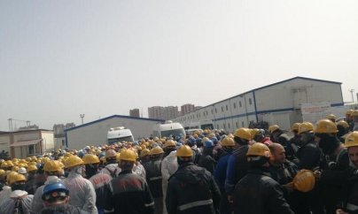 Heydər Əliyev adına Neft Emalı Zavodunda etiraz aksiyası